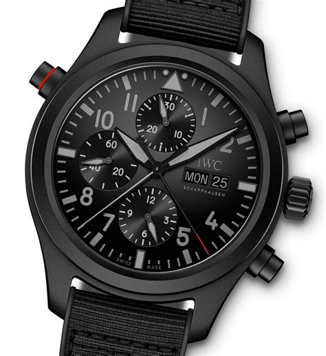 iwc pilot's watch ceratanium